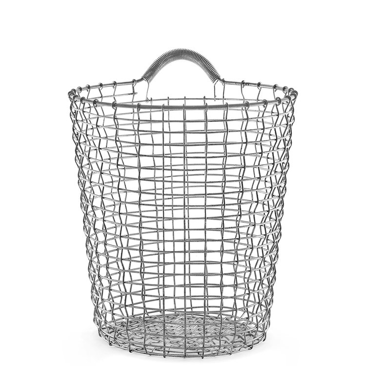 Handmade Basket Galvanized Steel Bin Series 18